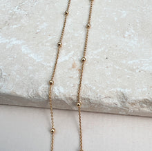 Load image into Gallery viewer, Gold Satellite Chain Necklace